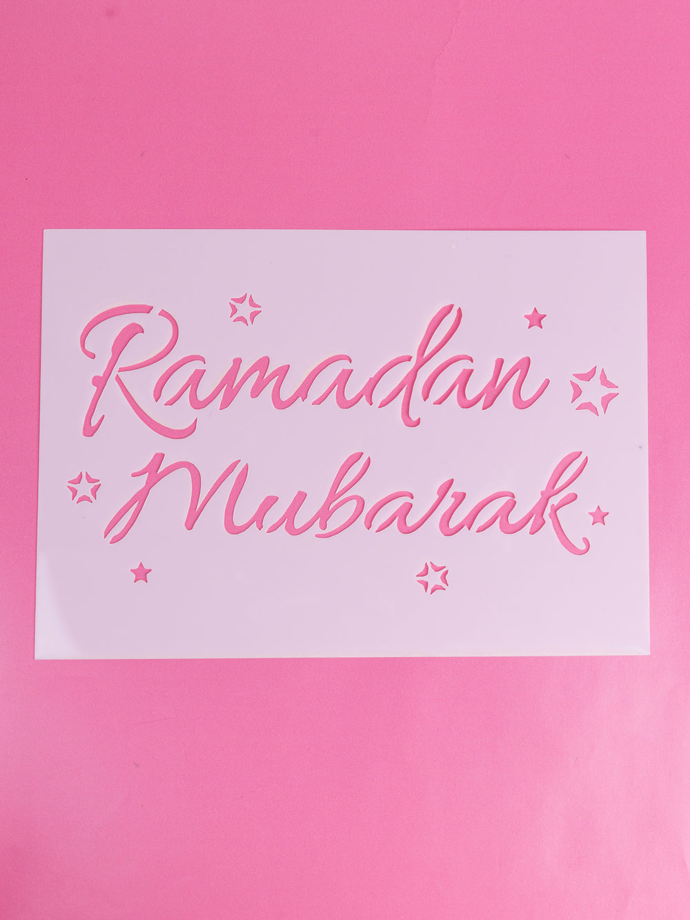 Eid & Ramadan Stencil Set – Reusable Islamic Themed Stencils for Crafts and Decorations